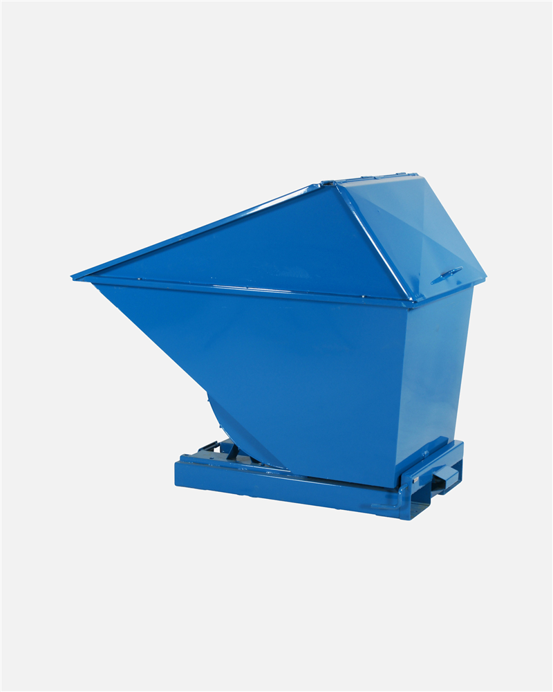 Thùng Rác Công Nghiệp Có Nắp 1300 Lít TL13