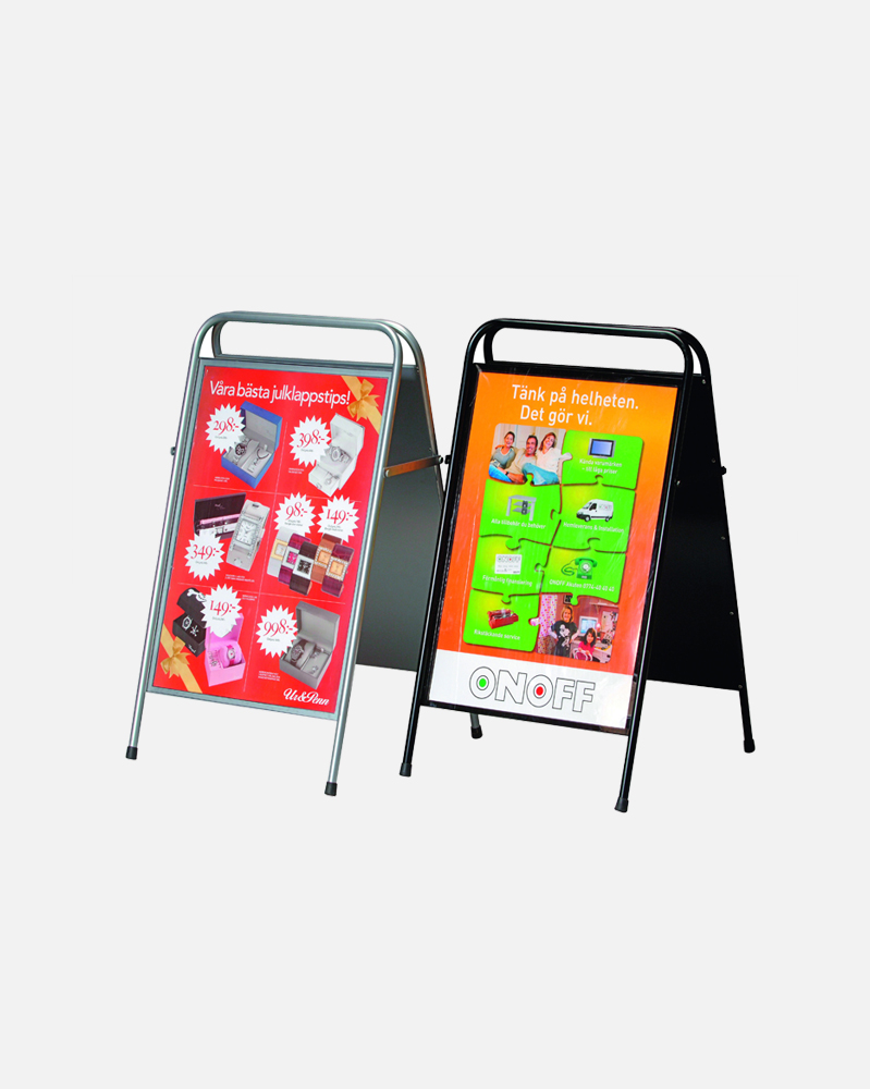 Bảng Hiệu Đứng Đơn Giản Đỏ 70x100