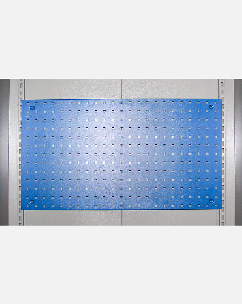 Perforated Panels in The Back of Tool cabinet