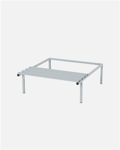 Bench to Z-Lockers, Width 800 mm