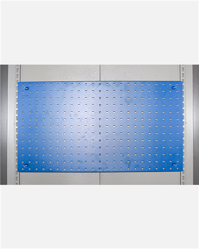 Perforated Panels in The Back of Tool cabinet