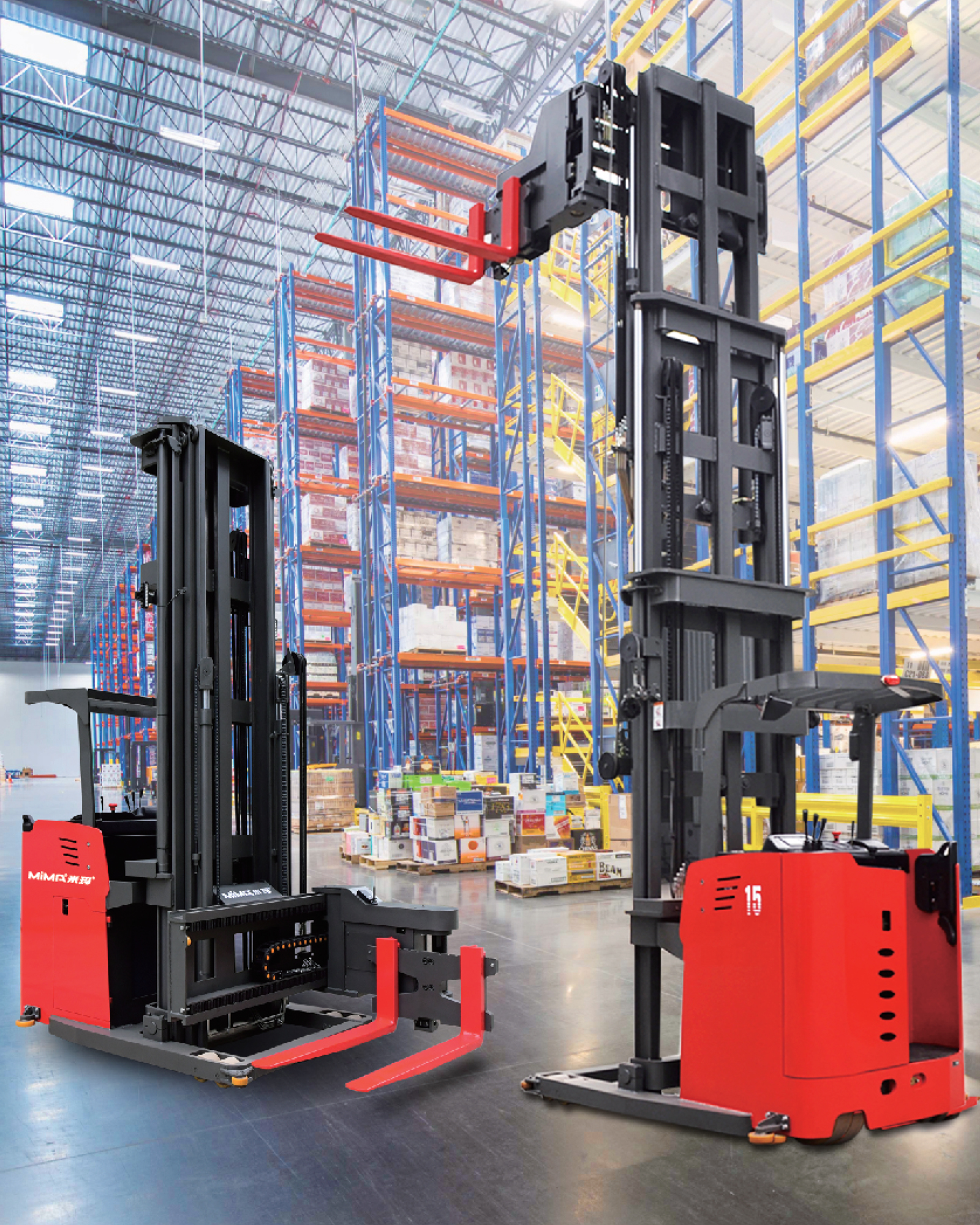 PEDESTRIAN STACKER 3D MC10-45 1000KG