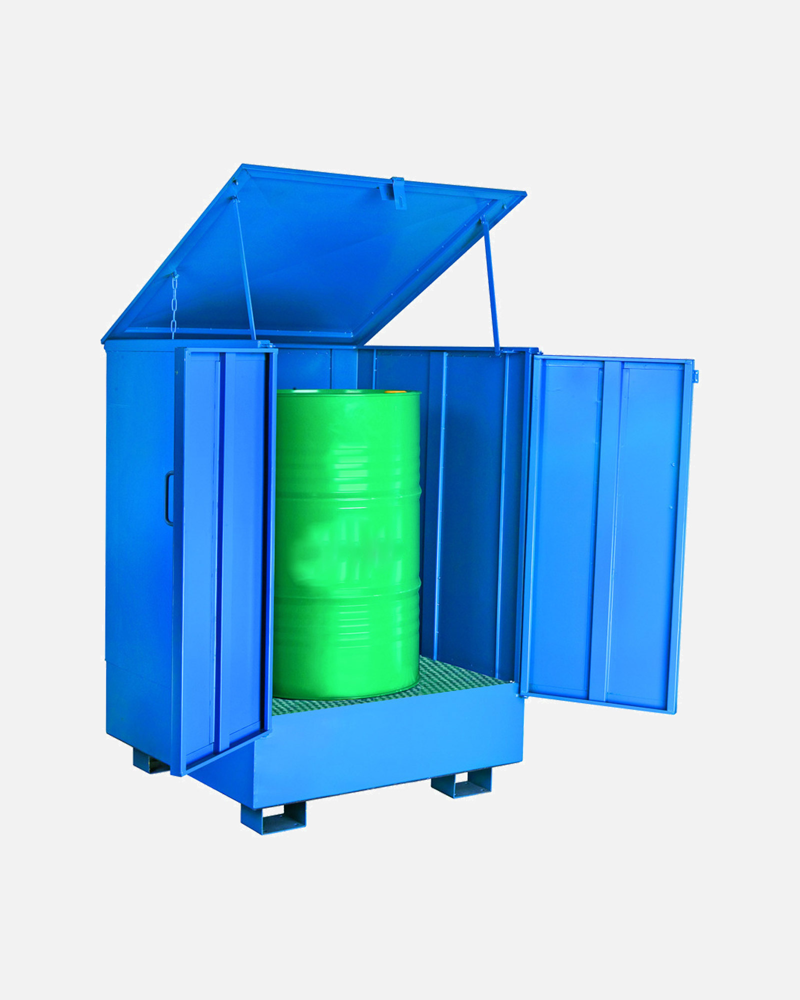 1 Drum Standing Enclosed
