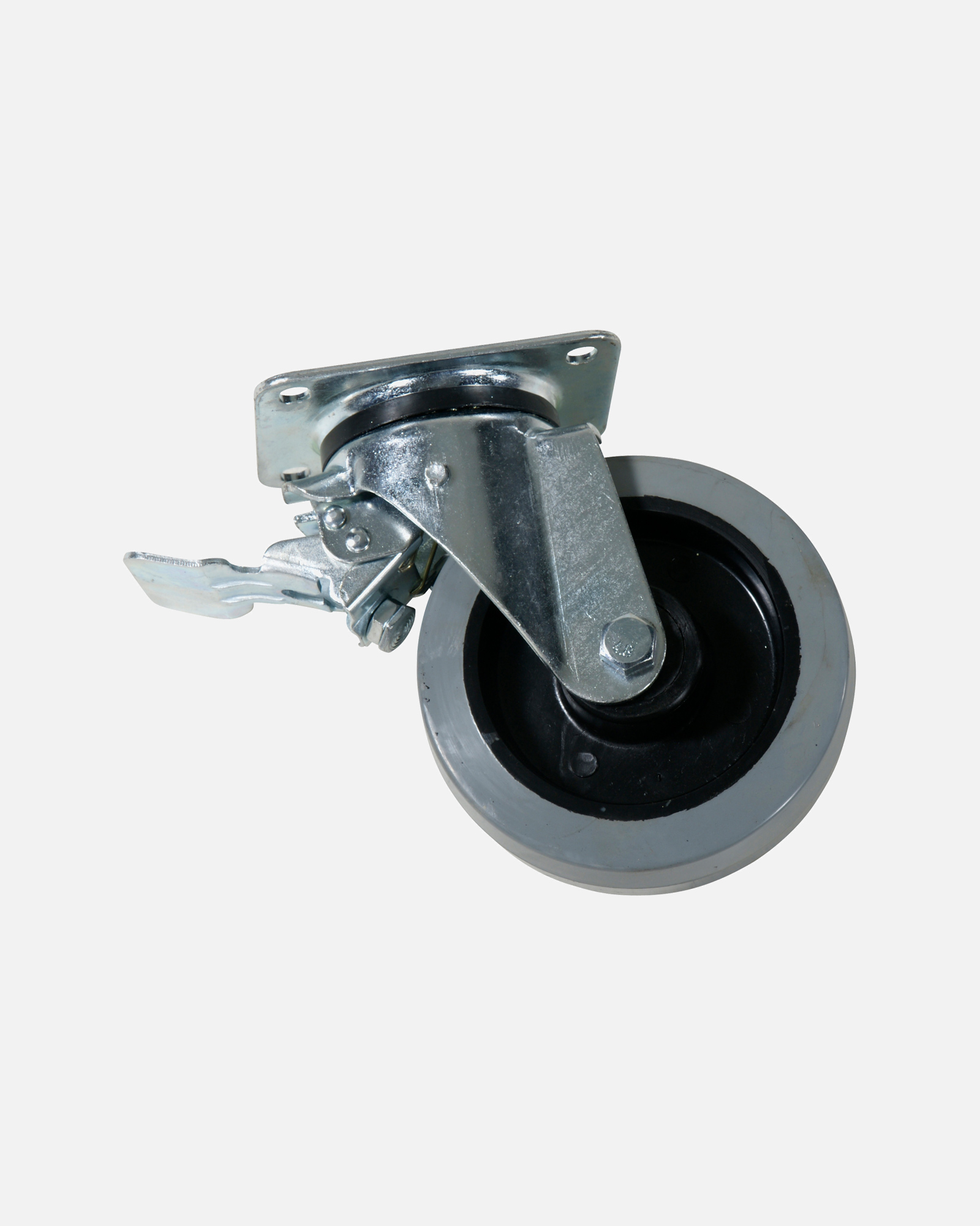 Castor Wheel Rubber 160x40