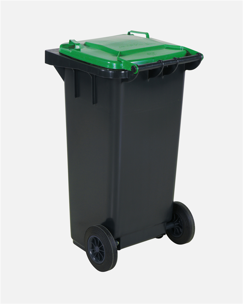 Refuse Bin 120 Litre Green Lid