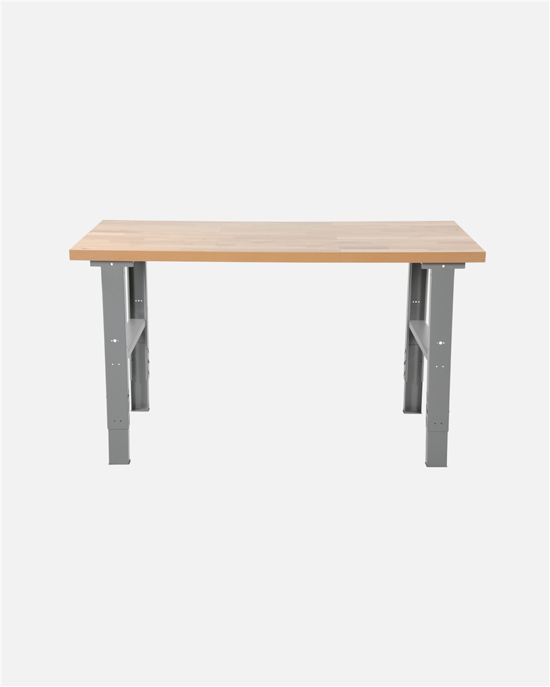 Worktable With Oak Board 2000 mm
