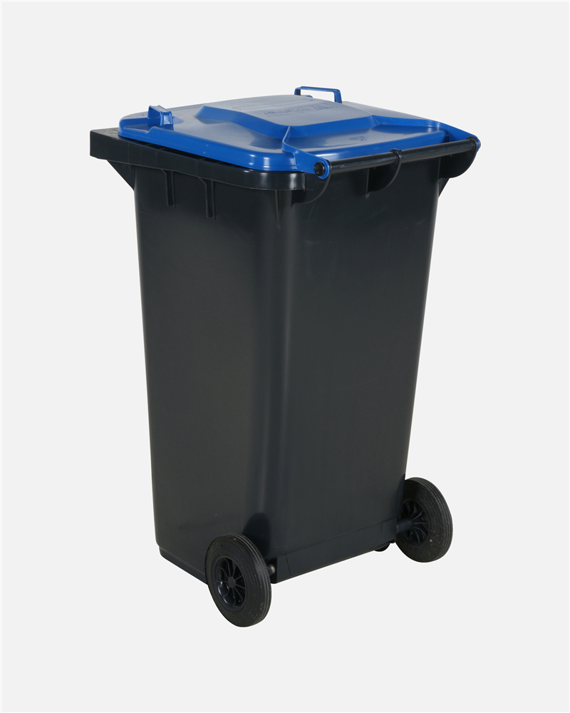 Refuse Bin 240 Litre Blue Lid