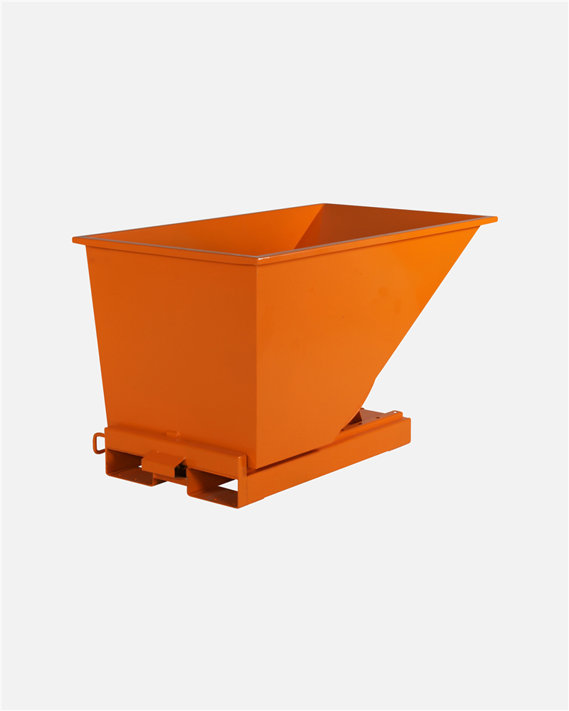 Thùng Rác Công Nghiệp 600Lít T6 Cam