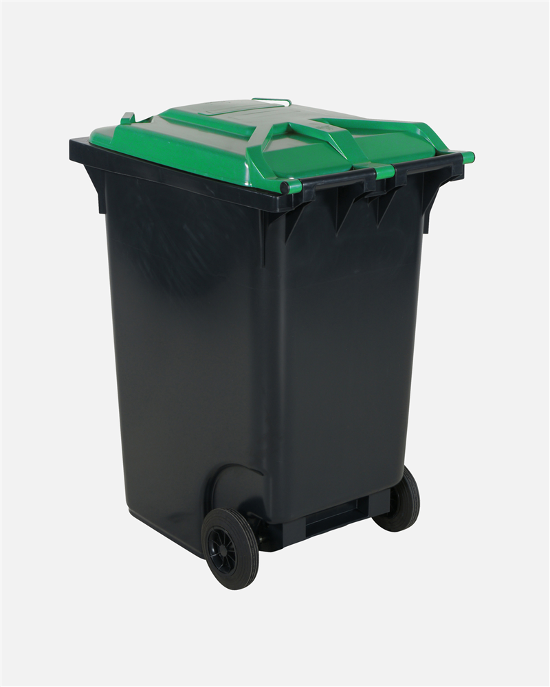 Refuse Bin 360 Litre Green Lid